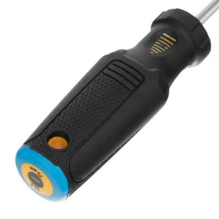 Отвертка SL5x75 мм, CrV, трехкомпонентная рукоятка Denzel 12194 купить в Уфе