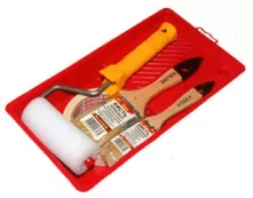 Набор малярный: валик кювета кисти 6 предм. 807035