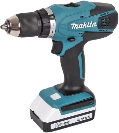 Аккумуляторная дрель-шуруповерт Makita DF457DWLE купить в Уфе