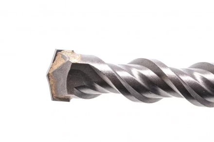 Бур по бетону Denzel, 22 x 310 мм, двойная спираль, три пылеотводящие кромки, 705053 купить в Уфе