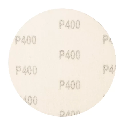 Круг абразивный на ворсовой подложке под &quot;липучку&quot;, P 400, 125 мм, 10 шт Сибртех 738747 купить в Уфе