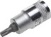 Торцовая бита-головка KRAFTOOL &quot;INDUSTRIE QUALITAT&quot;, материал S2, TORX, сатинированная, 1/2&quot;, Т30 27905-30_z01 купить в Уфе