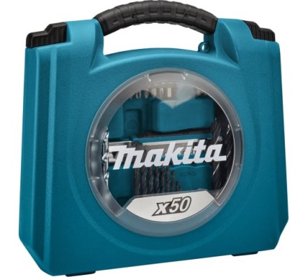Набор оснастки для шуруповерта Makita D-42014. 50 предметов, кейс купить в Уфе