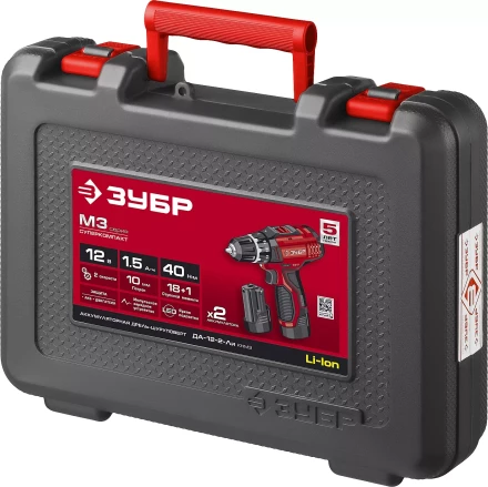 Дрель-шуруповерт 2 АКБ ДА-12-2-Ли КНМ3 серия МАСТЕР купить в Уфе