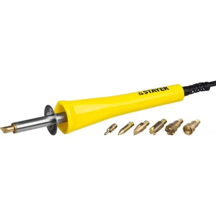 Прибор STAYER "MASTER" для выжигания с набором насадок, 7шт 45225 купить в Уфе