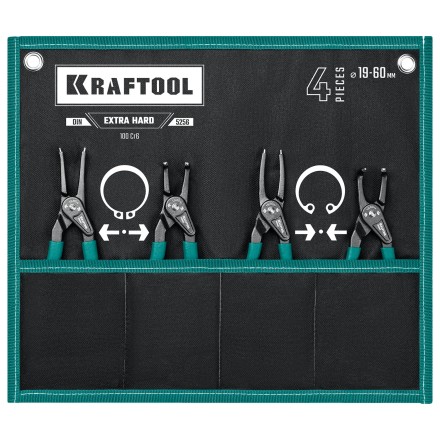 Съемник стопорных колец KRAFTOOL 22812-H4 купить в Уфе