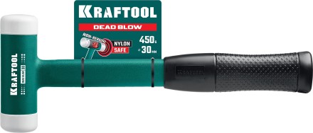 Безынерционный молоток KRAFTOOL DEAD BLOW с бойками из полиамида 2078-30 купить в Уфе