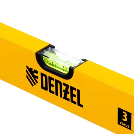 Уровень алюминиевый, 800 мм, фрезерованный, 3 глазка Denzel 33682 купить в Уфе