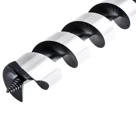 Сверло по дереву шнековое 40 х 350 мм шестигранный хвостовик Matrix 70166 купить в Уфе