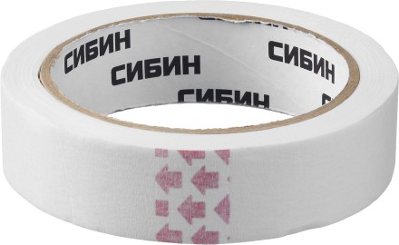 CИБИН. Малярная лента, креповая, 25мм х 25м 12111-25_z01 купить в Уфе