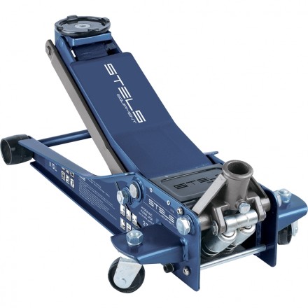 Домкрат гидравлический подкатной профессиональный STELS LOW PROFILE QUICK LIFT 3т  75-515 мм 51136 купить в Уфе