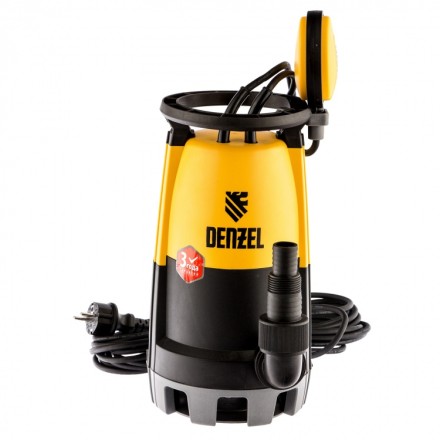 Дренажный насос для чистой и грязной воды Denzel DP-450S 97267 купить в Уфе