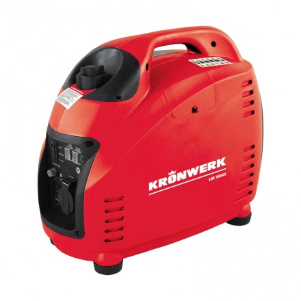Генератор инверторный LK 1800i, 1.8 кВт, 220В, бак 3.6 л, ручной старт Kronwerk 94645 купить в Уфе
