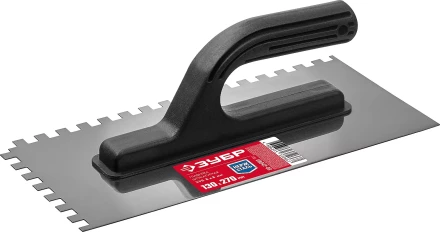 ЗУБР 130 х 270 мм, зуб 8 х 8 мм, штукатурная гладилка (08042-08) купить в Уфе