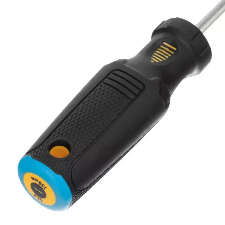 Отвертка SL5x150 мм, CrV, трехкомпонентная рукоятка Denzel 12197 купить в Уфе