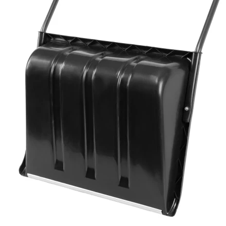 Движок для уборки снега пластиковый Сибртех, 570 х 470 х 1300 мм, стальная рукоятка, Россия, 615925 купить в Уфе