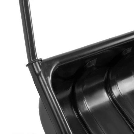 Движок для уборки снега пластиковый Сибртех, 570 х 470 х 1300 мм, стальная рукоятка, Россия, 615925 купить в Уфе