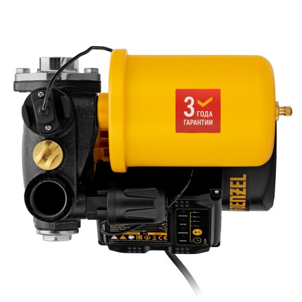 Насосная станция Denzel PS500C, 500 Вт, напор 35 м, 2200 л/ч, ресивер 2 л, блок управления 97249 купить в Уфе