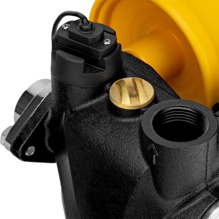 Насосная станция Denzel PS500C, 500 Вт, напор 35 м, 2200 л/ч, ресивер 2 л, блок управления 97249 купить в Уфе
