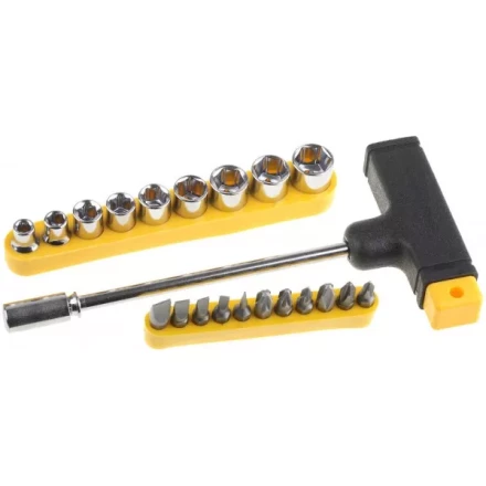 Набор: Отвертка Т-образная Maxfix с битами и торцовыми головками, 22-в-1, STAYER 2540-H20, 22 предмета 2540-H20 купить в Уфе