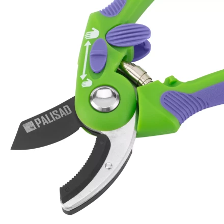Секатор с наковальней Palisad 604868, регулировка захвата купить в Уфе