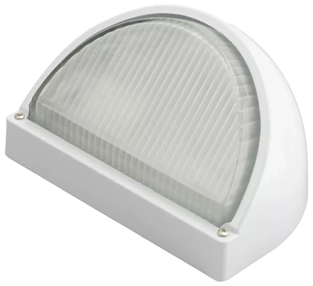Светильник уличный СВЕТОЗАР &quot;ЛУНА&quot; влагозащищенный, цвет белый, 60Вт SV-57351-W купить в Уфе