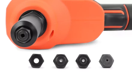 Аккумуляторный вытяжной заклепочник MESSER CQ-60025 (модель 2021 года)  от 2,4 до 6,4 мм купить в Уфе