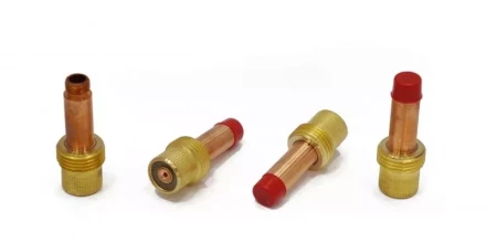 Держатель цанги с газовой линзой (GasLens) для аргонодуговой горелки TIG17-18-26 d 1.6мм купить в Уфе