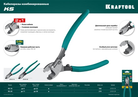 Кабелерез KS 23333-16 купить в Уфе