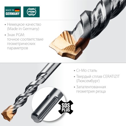 Бур SDS-Plus 29320-160-16 купить в Уфе