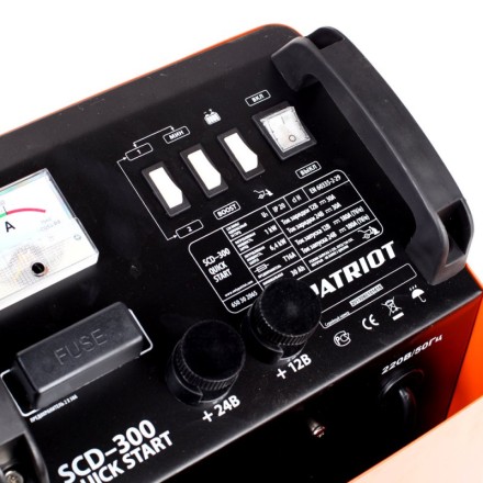 Пуско-зарядное устройство PATRIOT Quick start SCD-300 купить в Уфе