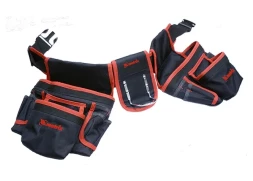 Сумка - пояс двойная 20 карманов держатель для молотка MATRIX 90240