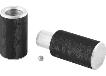 Петля гаражная с шаром d 34*140мм, 2 шт. СИБРТЕХ Россия 92012 купить в Уфе