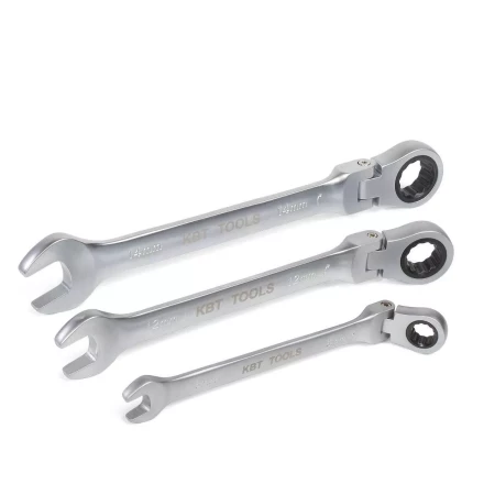 Ключ гаечный комбинированный трещоточный с шарниром 8 мм серия KBT-PROFESSIONAL (79192) купить в Уфе