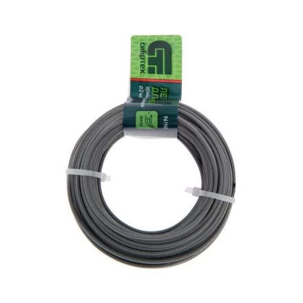 Леска для триммера звезда 2,4 мм х 15 м Сибртех 961735 купить в Уфе