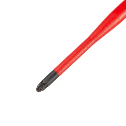 Набор диэлектрических отверток КВТ VDE НИО-2210к сталь S2, профиль SL, PH, PZ/FL и ключи для электрошкафов, 10 предметов (103017) купить в Уфе