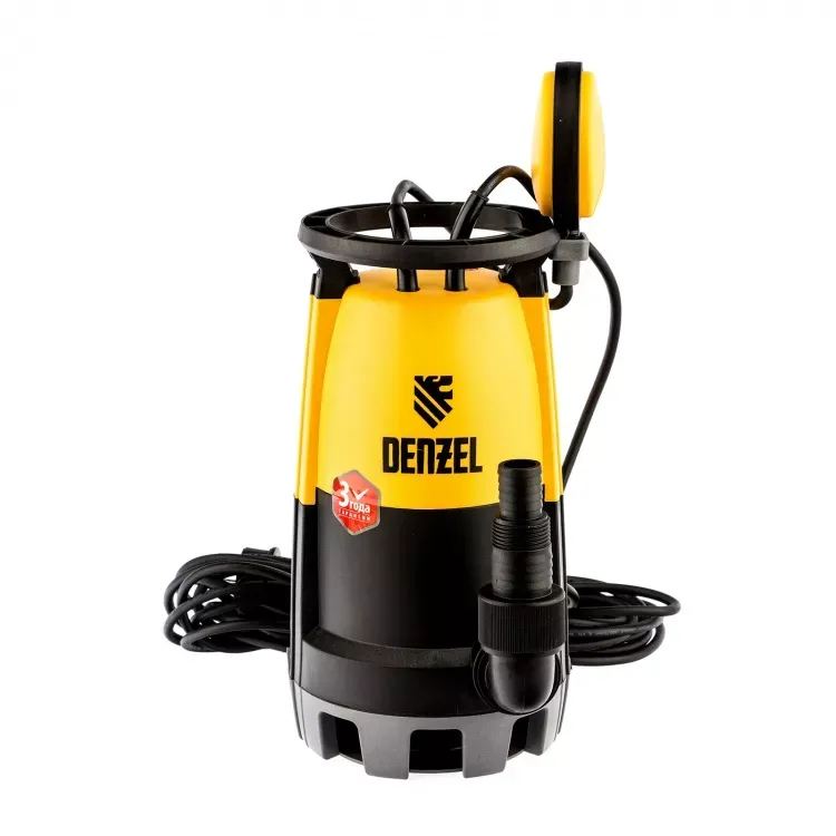 Дренажный насос для чистой и грязной воды Denzel DP-600S 97268 купить в Уфе
