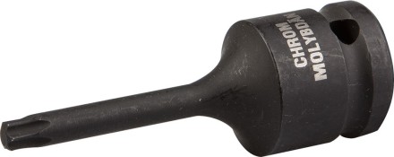 Торцовая головка KRAFTOOL &quot;INDUSTRIE QUALITAT&quot; ударная (1/2&quot;), TORX, Cr-Mo, фосфатированная, T40 27952-40_z01 купить в Уфе