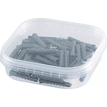 Дюбель 6х40 &quot;Еж&quot; распорный полипропиленовый 1000 шт Сибртех 46023 купить в Уфе