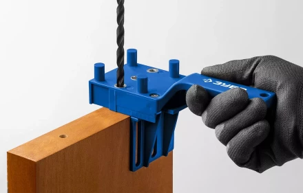 ЗУБР три отверстия, кондуктор для шкантов, Профессионал (30083) купить в Уфе