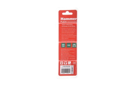 Сверло по металлу HAMMER Ф3.2х65мм (DR CO) купить в Уфе