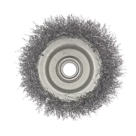 Щетка для УШМ 100 мм М14 &quot;чашка&quot; витая проволока СИБРТЕХ 746057 купить в Уфе