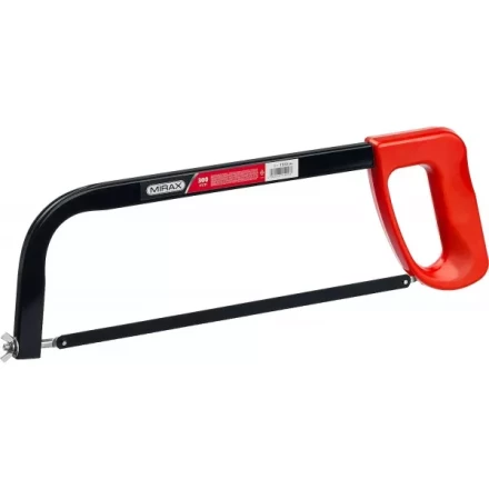 Ножовка по металлу MIRAX, пластиковая рукоятка, металлическая усиленная рамка, 300 мм 1573_z01 купить в Уфе