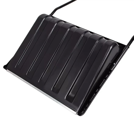 Движок для уборки снега пластиковый, 700х550х1470 мм, стальная рукоятка, Сибртех 61643 купить в Уфе