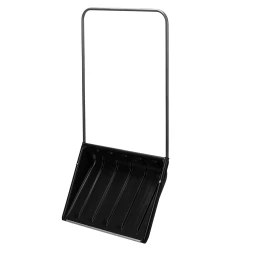 Движок для уборки снега пластиковый Сибртех, 695 х 540 х 1460 мм, стальная рукоятка, Россия 615935