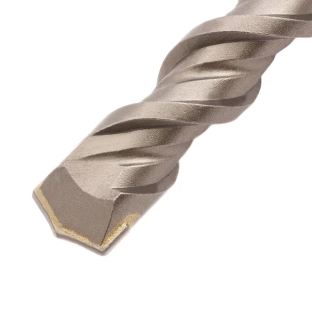 Бур по бетону, двойная спираль Denzel, 20 x 460 мм, три пылеотводящие кромки, 705049 купить в Уфе