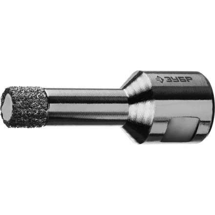 Коронка алмазная универсальная, технология ВВС, d=12 мм, посадка М14, ЗУБР Профессионал 29865-12-М14 29865-12-M14 купить в Уфе