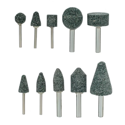 Набор шарошек для дрели (ПШМ), 10 шт Denzel 76028 купить в Уфе