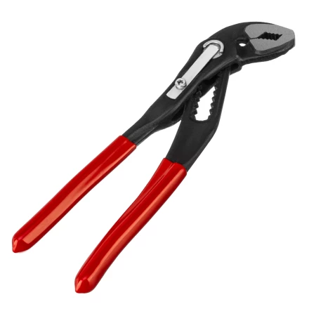 Клещи переставные 180 мм Matrix, кнопочный механизм, хром-ванадий, обливные рукоятки 17925 купить в Уфе