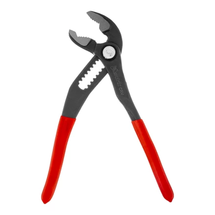 Клещи переставные 180 мм Matrix, кнопочный механизм, хром-ванадий, обливные рукоятки 17925 купить в Уфе